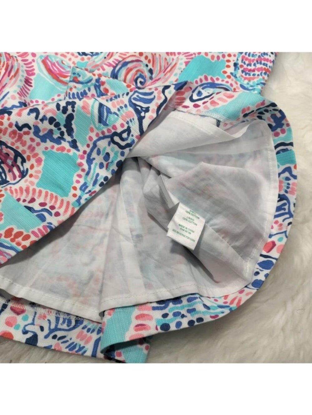 Lilly Pulitzer Shell Me About It Petra Sundress Mini Dress Women's Size XS - Picture 10 of 15